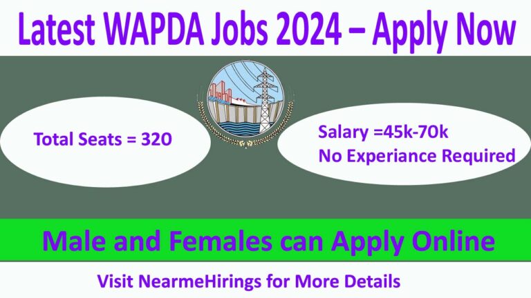  Latest WAPDA Jobs 2024 – Apply Now